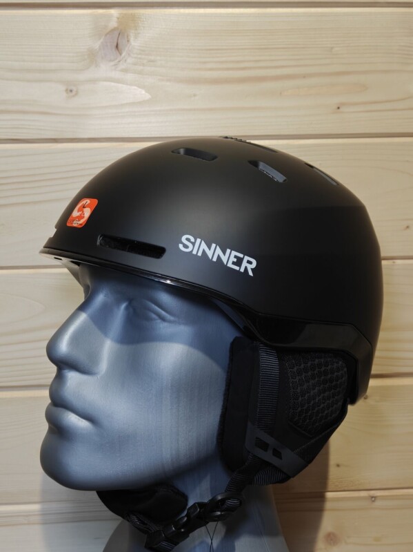 PRILBA SINNER KAISER MATTE BLACK 59-62CM